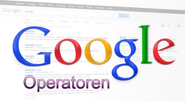 Google Operatoren